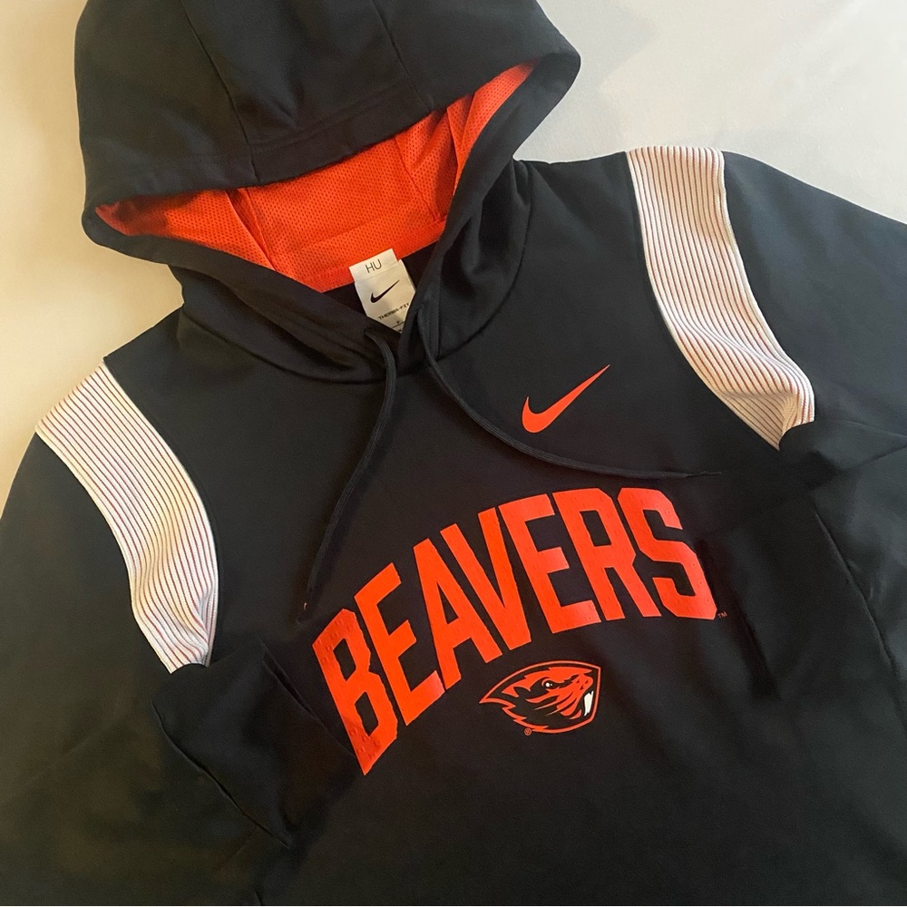 Nike Oregon State Beavers Hoodie Men S TEAM ISSUE On-Field College Sweatshirt